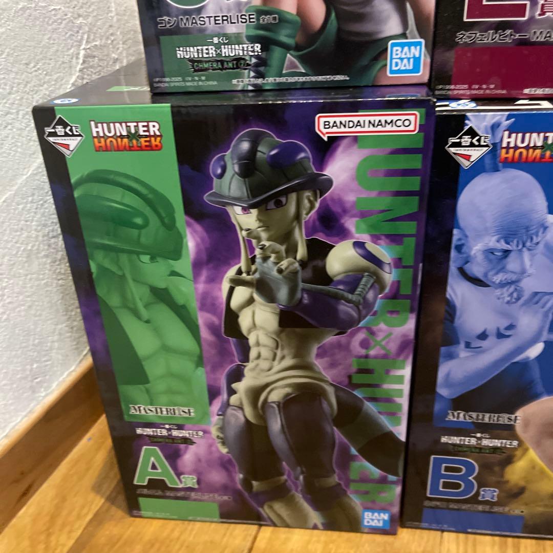 一番くじ　HUNTER×HUNTER　メルエム　ネテロ　キルア　ピトー　他　7種