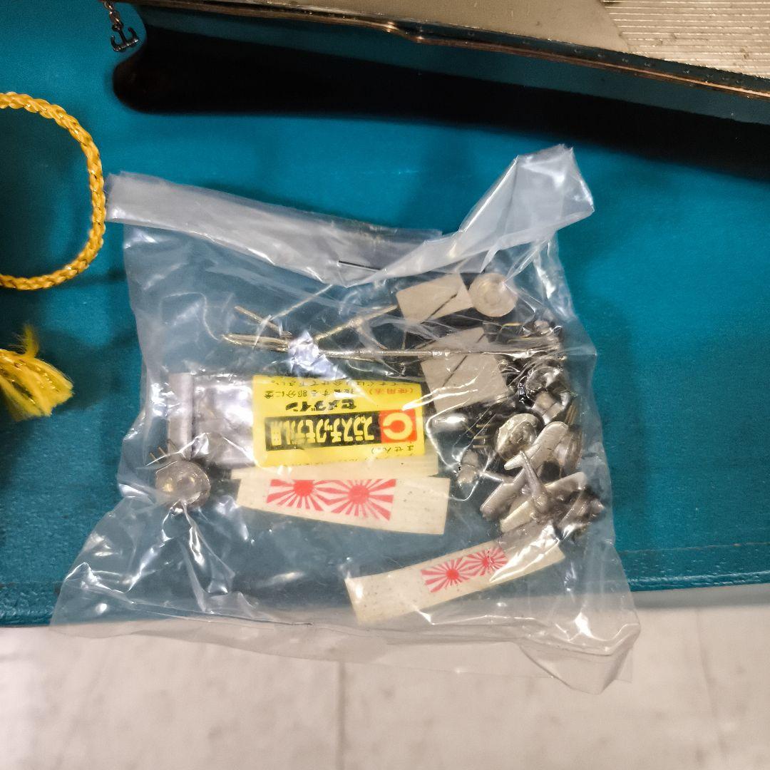 美品★アルフォト★戦艦大和★艦船モデル 1/550 金属製シルバー★プレート付き