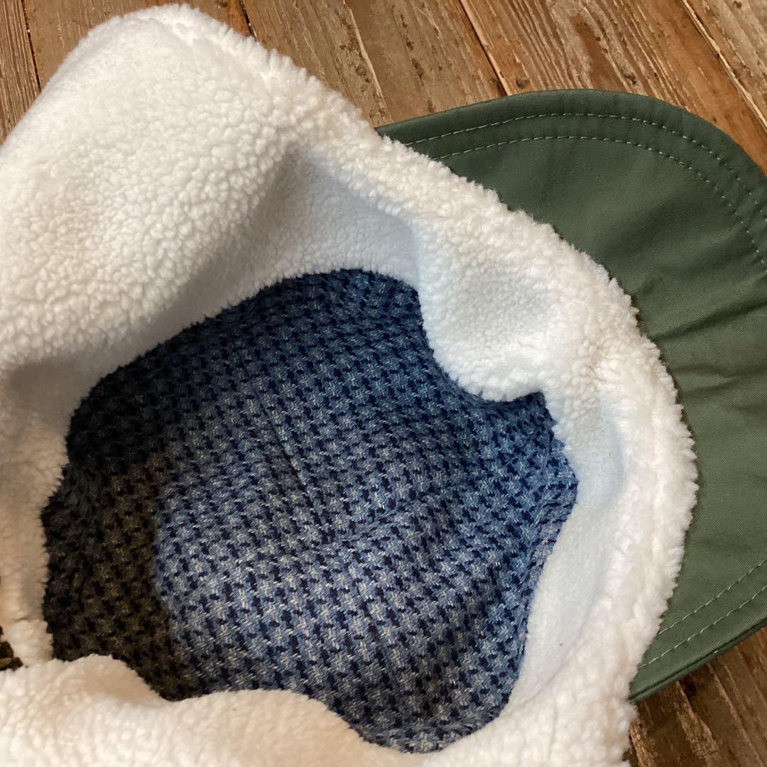 GREEN CLOTHING ボアキャップ Sサイズ