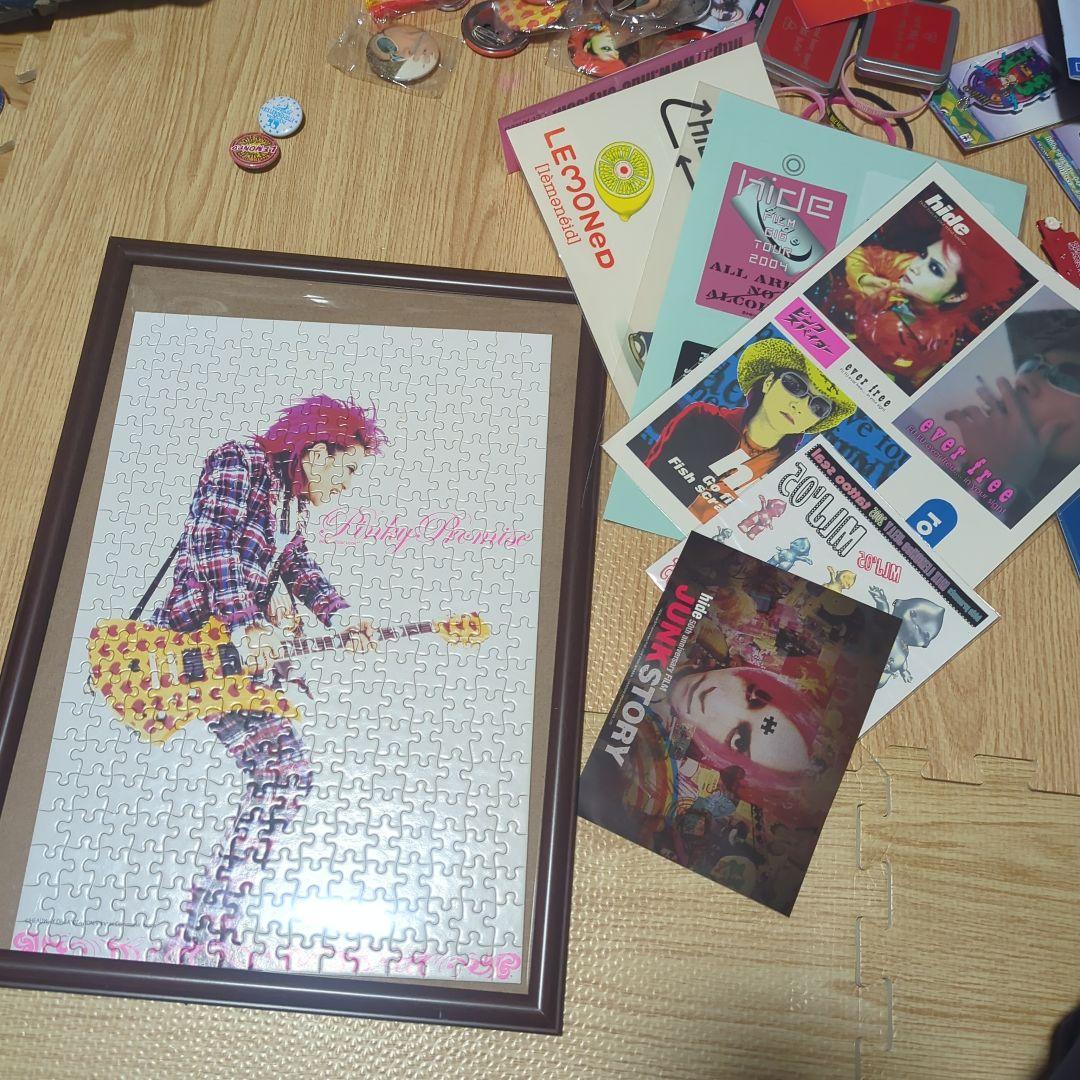 x Japan hide ジャンク　グッズcdバッジチラシ本等超大量セット