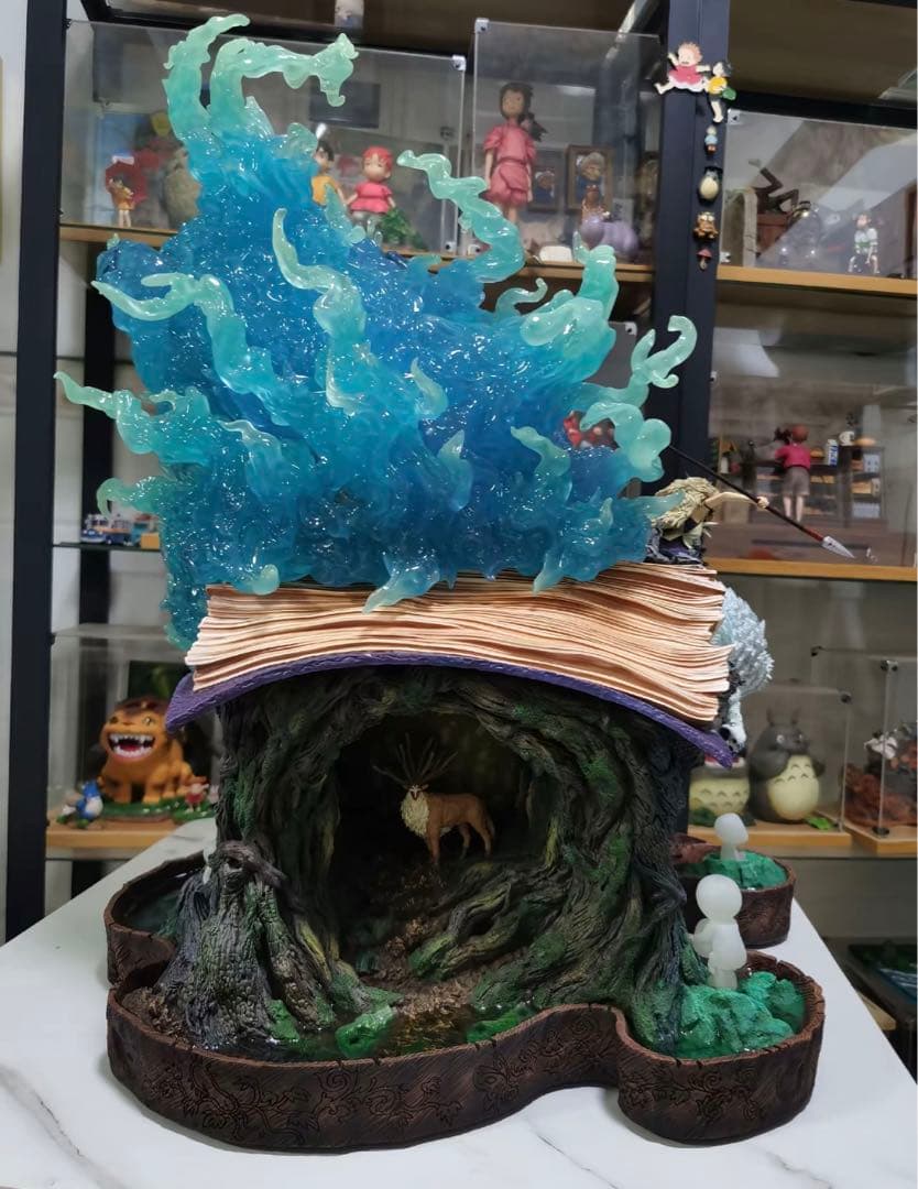 もののけ姫 フィギュア ガレージキット スタチュー