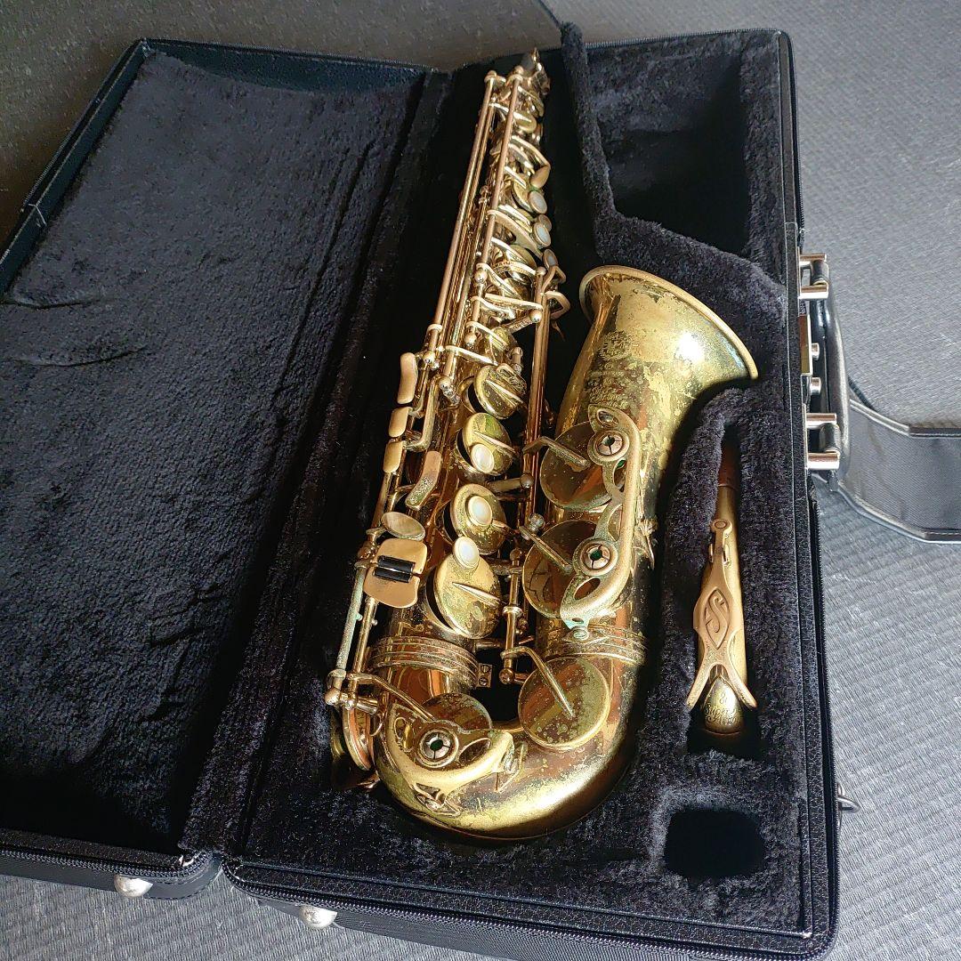 【美品】セルマー スリムケース　セミハードケース　SELMER アルトサックス用