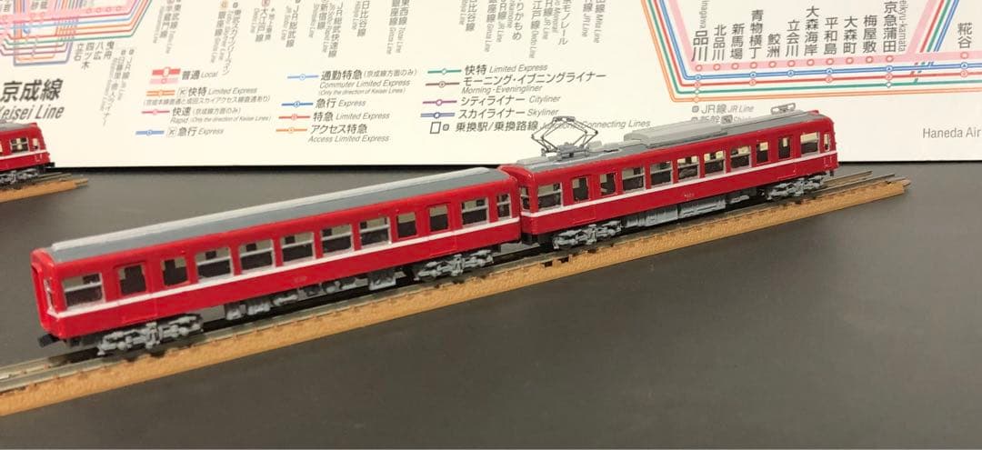 管理番号1588 京急Nゲージ 旧600形ヒートポンプ車 GM製8両セット