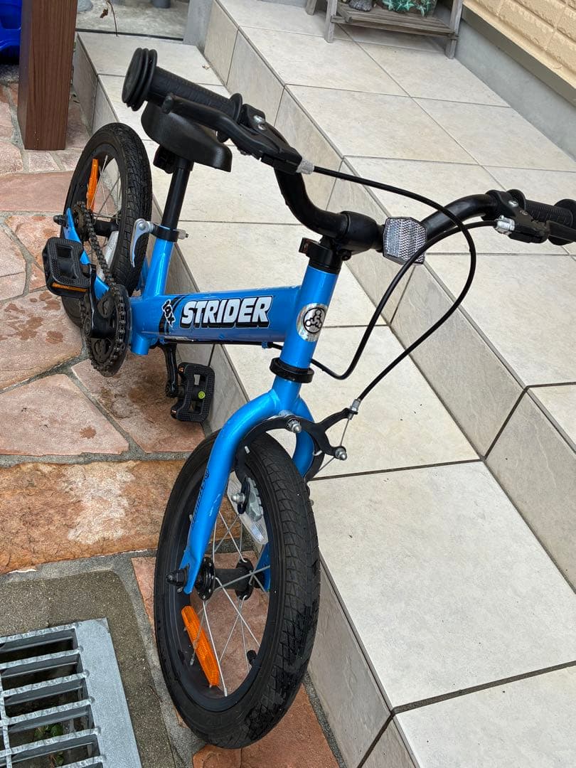 STRIDER 14X キッズバイク 青 14インチ【大阪市内送料込み】
