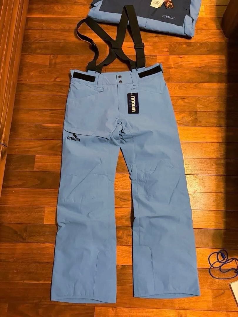 mouim スキーウェアセット レディース　青色 Lサイズ