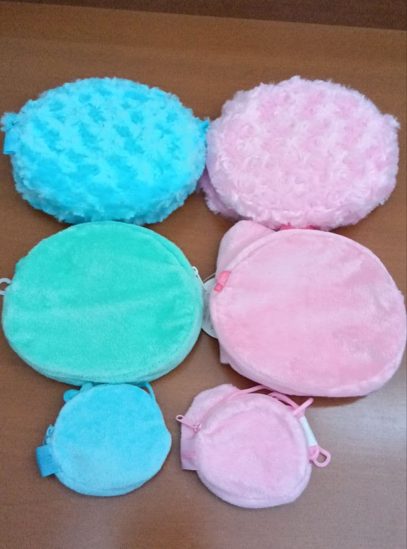 キキララ ぬいぐるみ ポーチ セット パフ ポフ ユニコーン