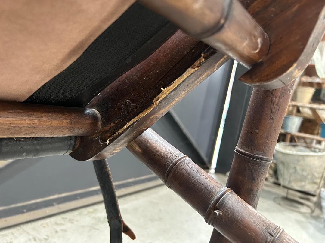 Vintage Folding Chair / フォールディングチェア｜レザー