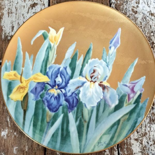 ヴィンテージ ノリタケ 日本陶器 スタジオコレクション 洋画家 井上武