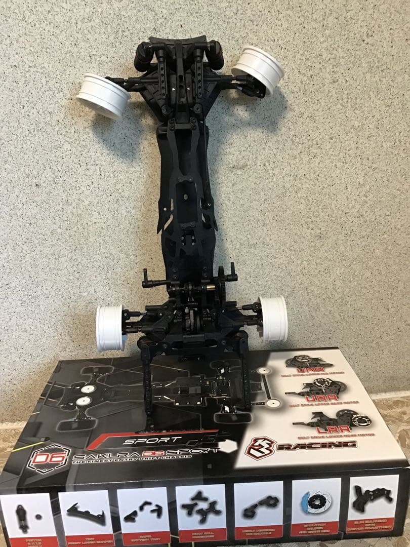 3レーシングSAKURA D6 走行一回のみ