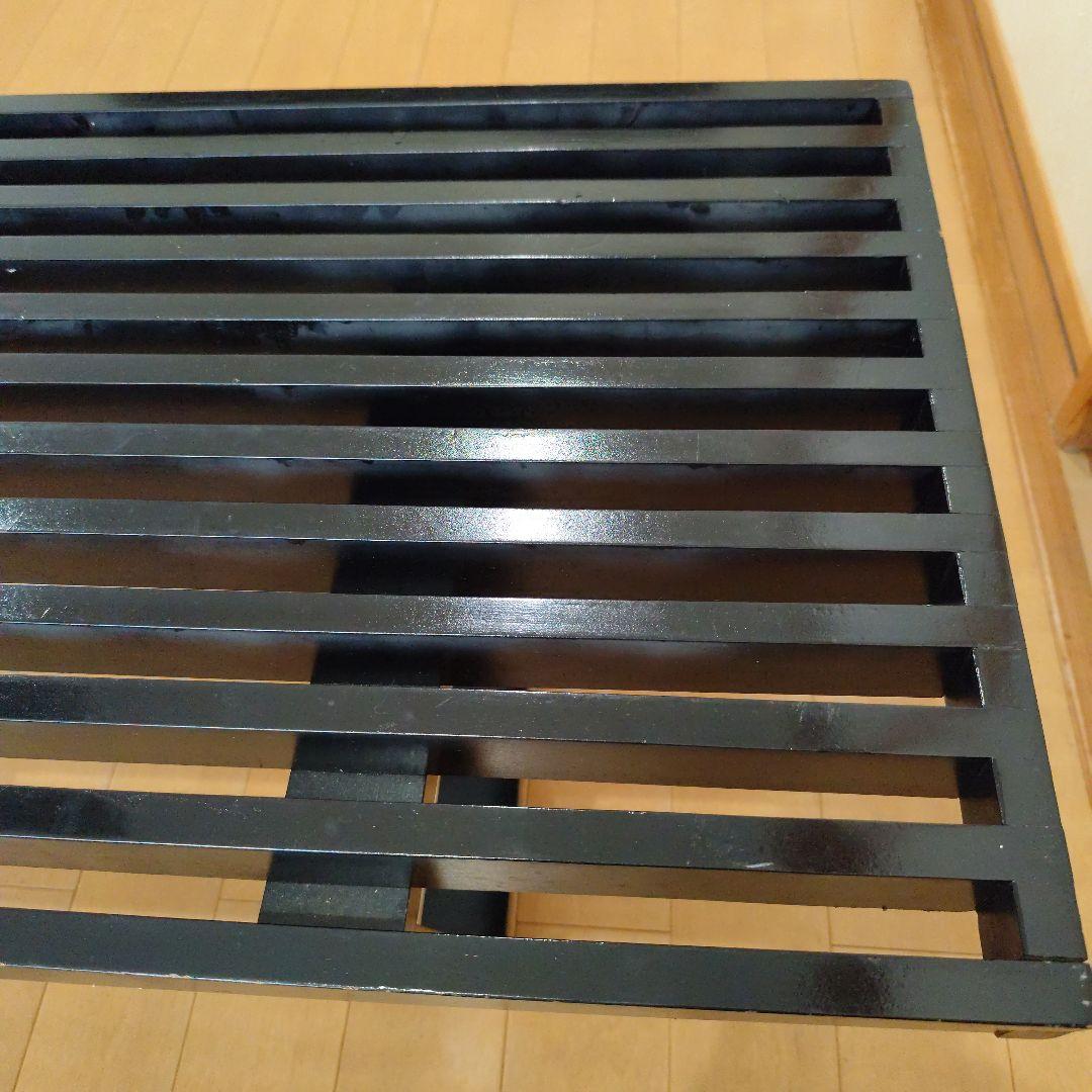 ヴィンテージ ジョージ ネルソン プラットフォーム ベンチ ブラック