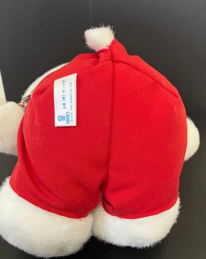 激レア❣️ 希少品　旧ロゴ　ハローキティ ぬいぐるみ 1992 平成レトロ