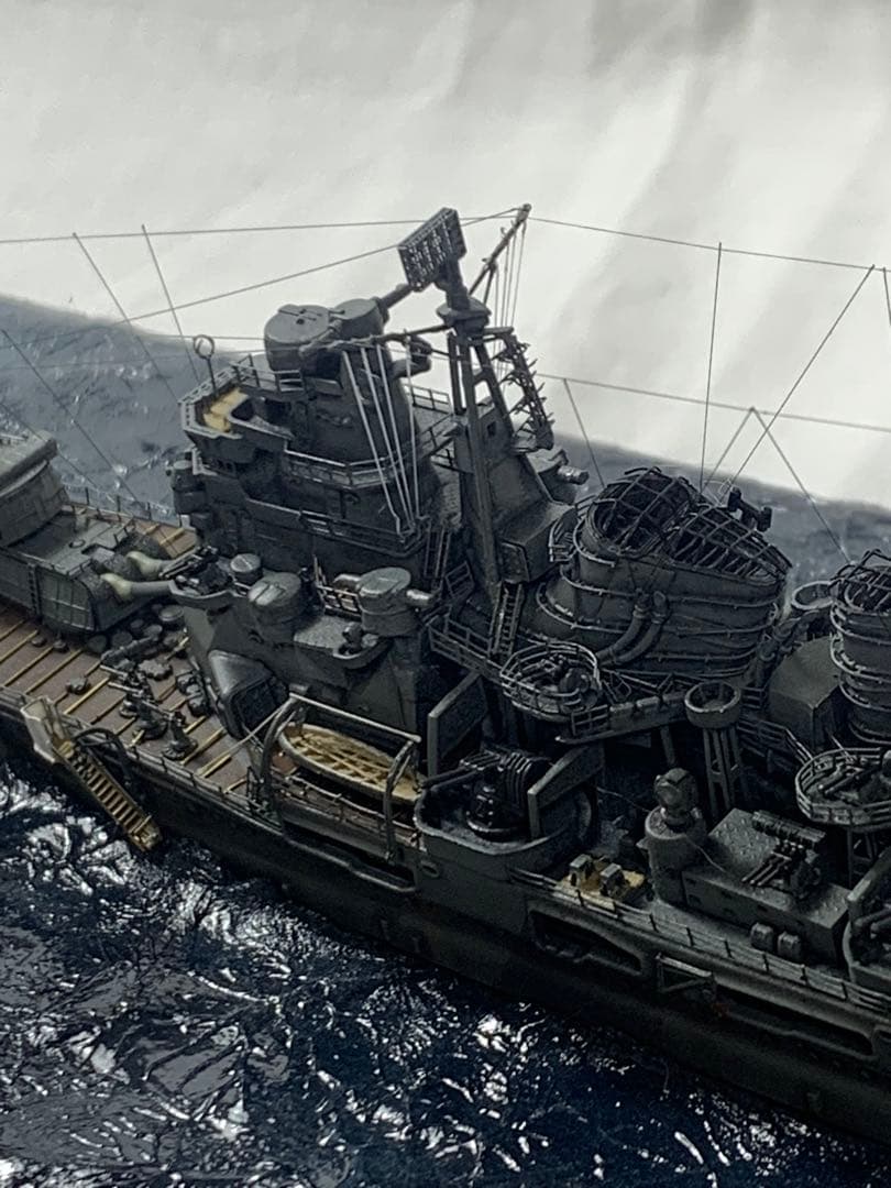 フジミ1/700重巡洋艦高雄　完成品