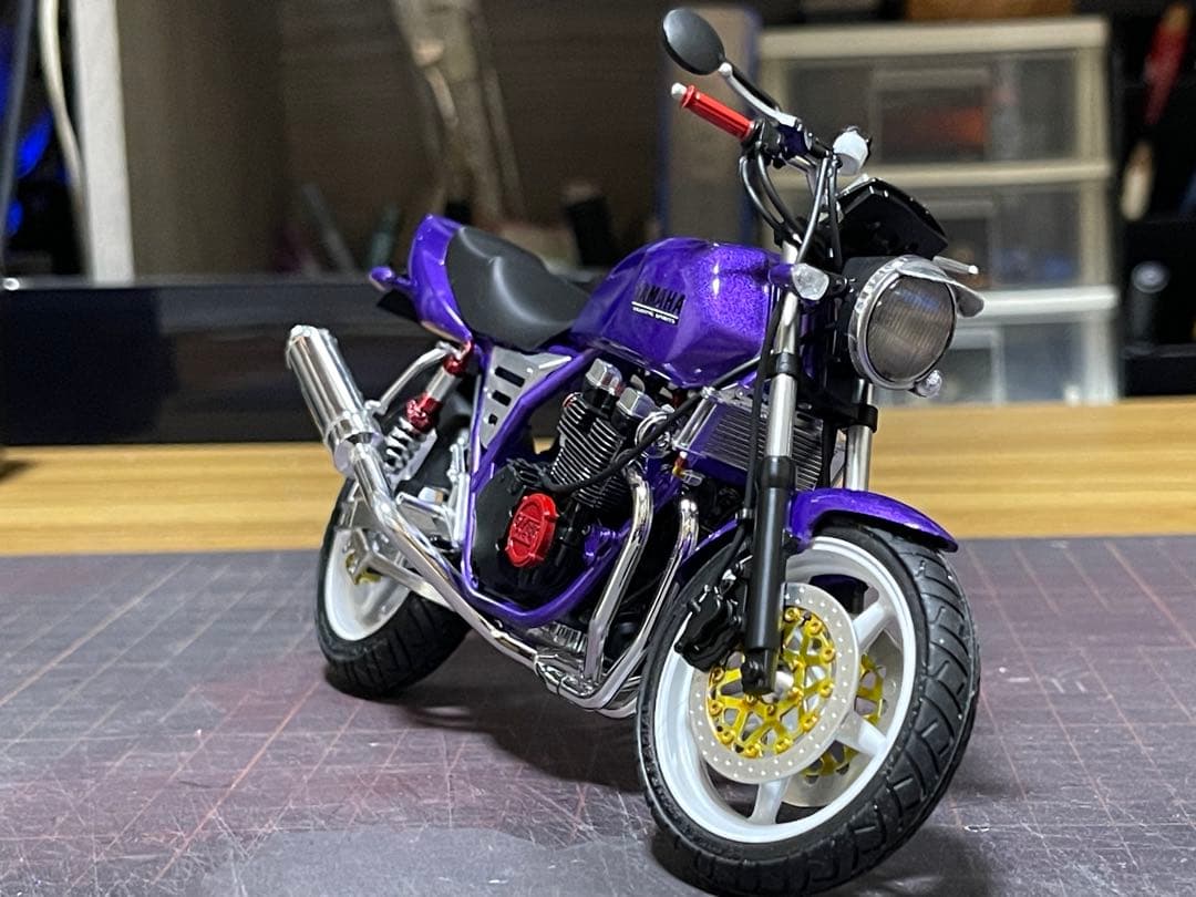 1/12 アオシマ製★XJR400RII★完成品