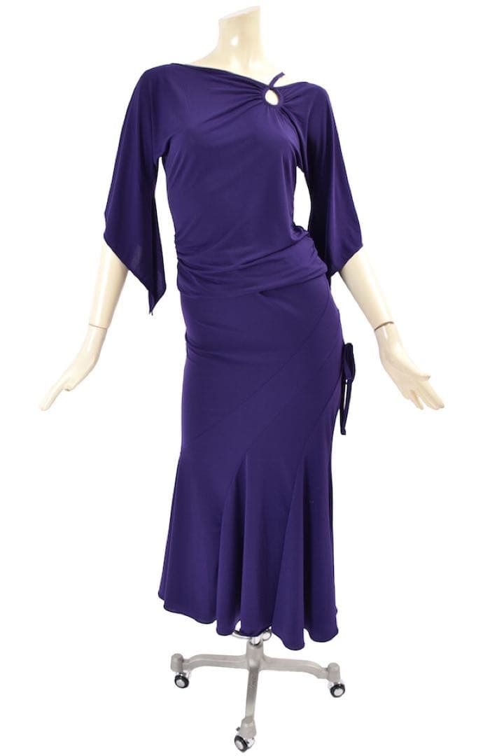 【新品】タカダンス スカートパープル M