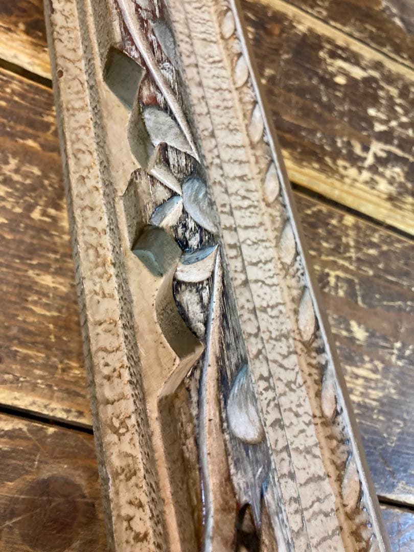 H アンティーク調　ヴィンテージ　額縁　油絵　ヨーロピアン風　壁掛けインテリア