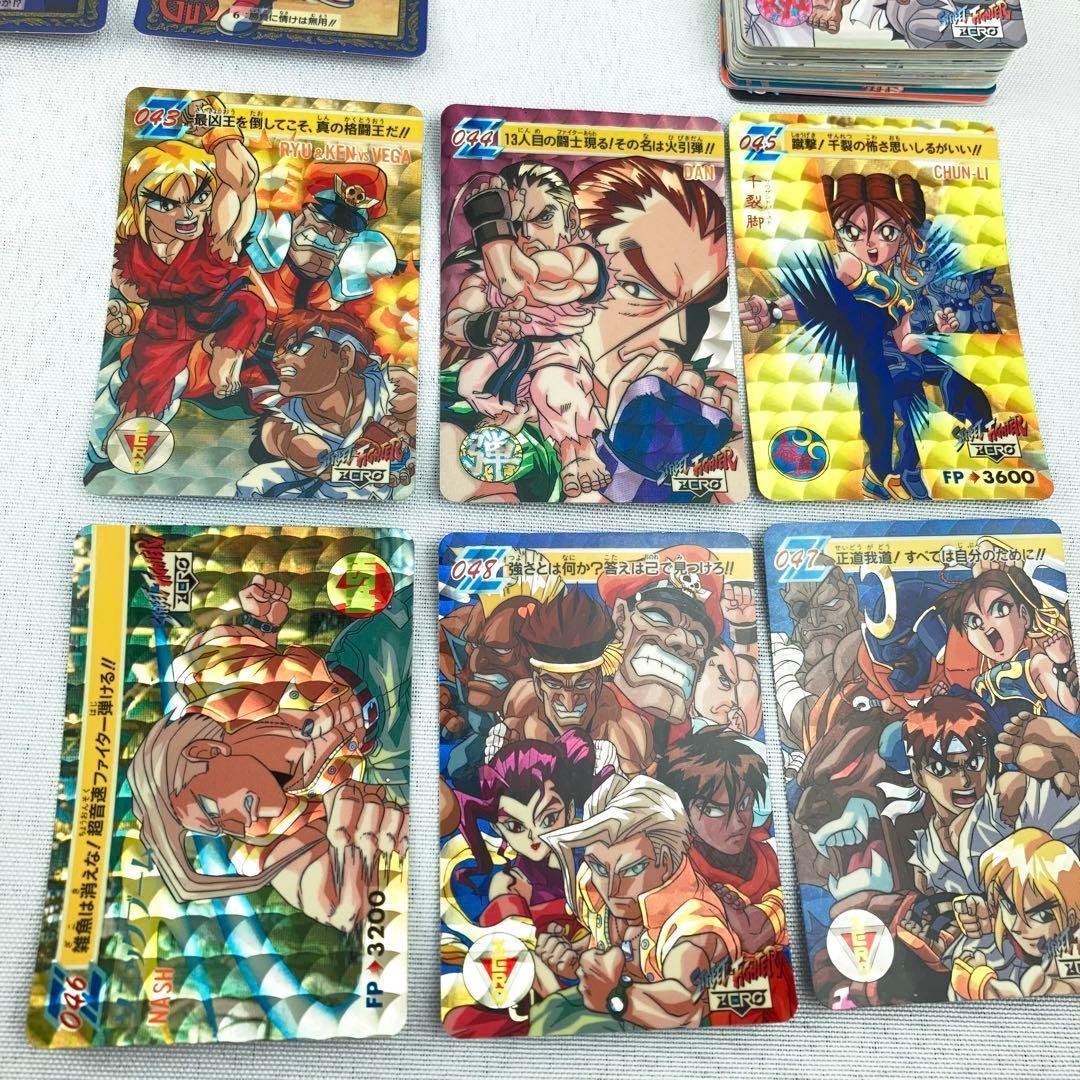 ストリートファイターZERO カードダス フルコンプ 2弾分 84枚