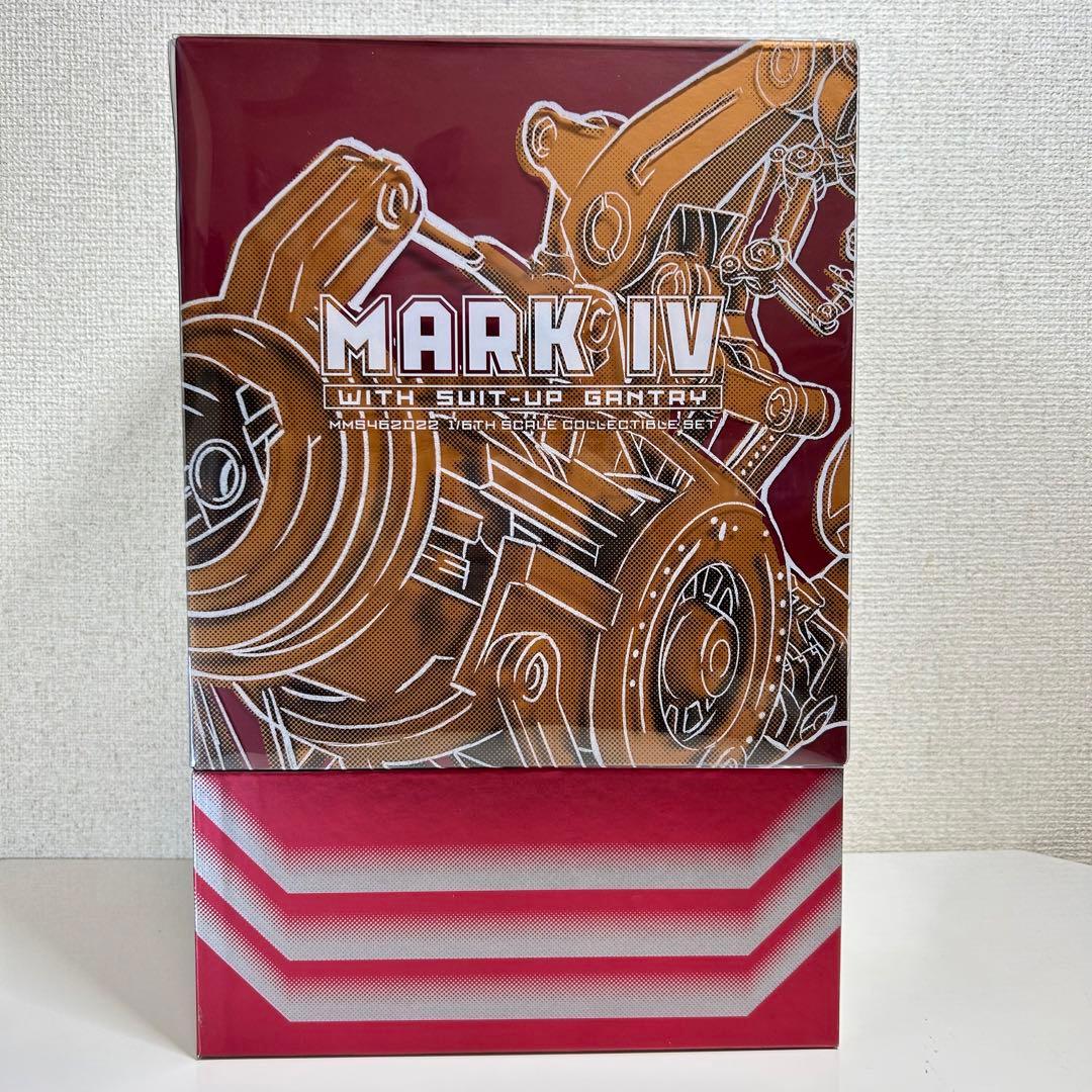 新品 ホットトイズ 1/6 アイアンマン・マーク４ （パワードスーツ装着機付き）