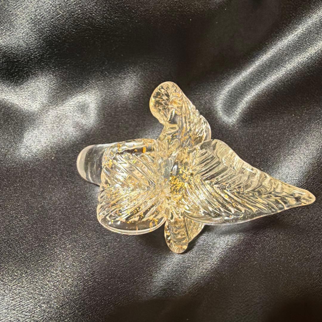 マ*ア様 ベネチアンガラス ムラーノガラス バラリン工房 八角形 香水瓶