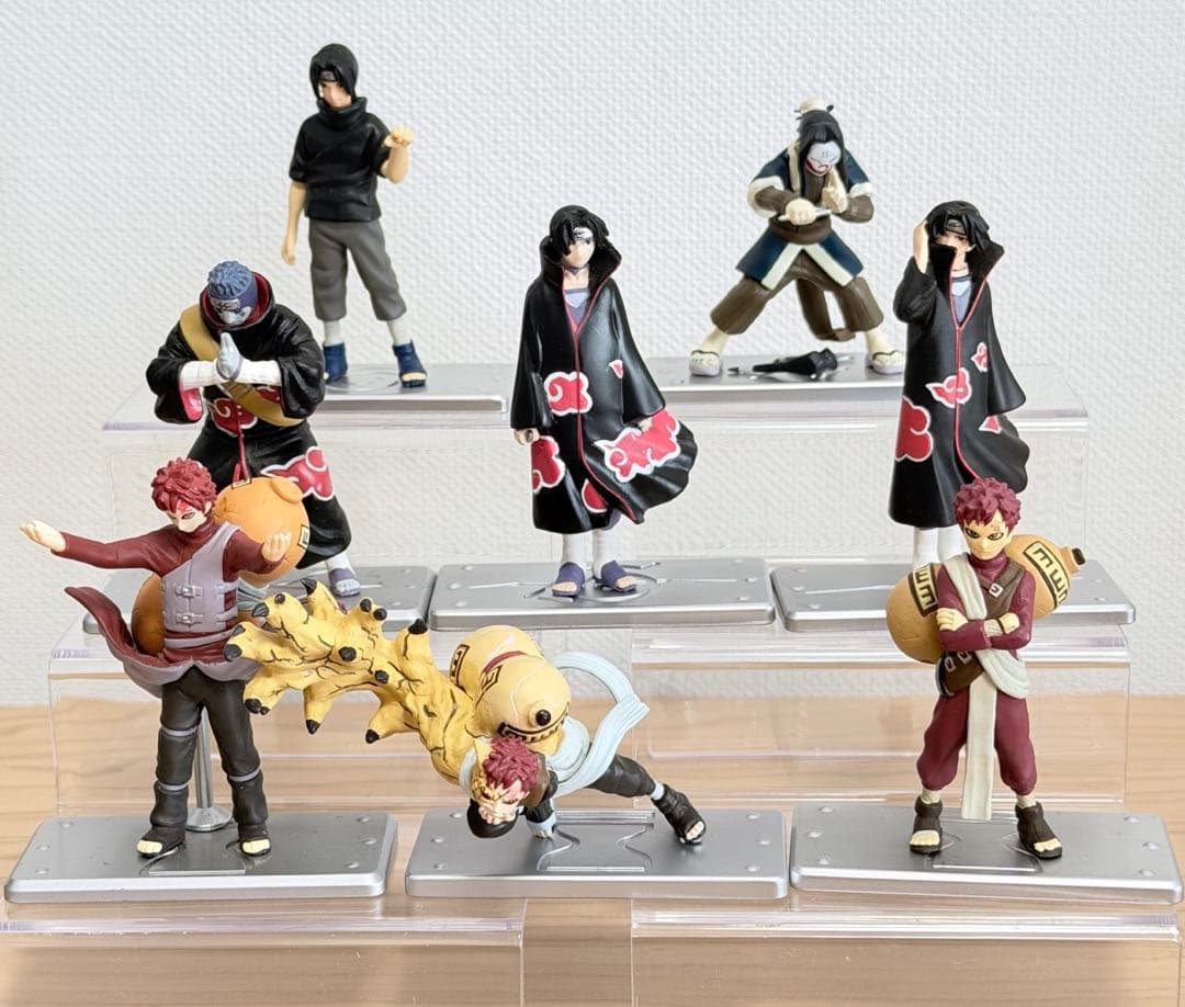 NARUTO⭐︎忍形集⭐︎忍形コレクション⭐︎70体⭐︎未開封有⭐︎ミニフィギュア⭐︎食玩