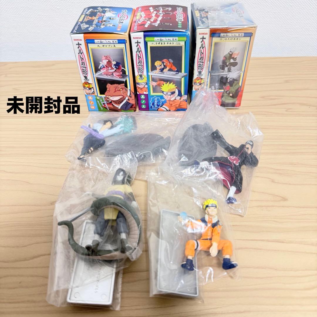 NARUTO⭐︎忍形集⭐︎忍形コレクション⭐︎70体⭐︎未開封有⭐︎ミニフィギュア⭐︎食玩