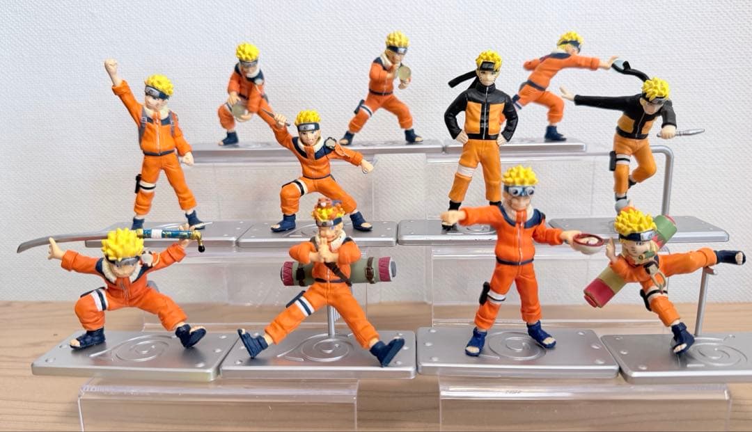 NARUTO⭐︎忍形集⭐︎忍形コレクション⭐︎70体⭐︎未開封有⭐︎ミニフィギュア⭐︎食玩