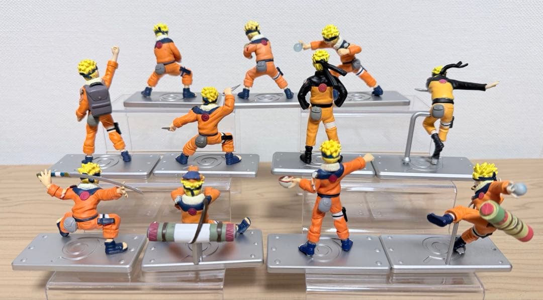 NARUTO⭐︎忍形集⭐︎忍形コレクション⭐︎70体⭐︎未開封有⭐︎ミニフィギュア⭐︎食玩