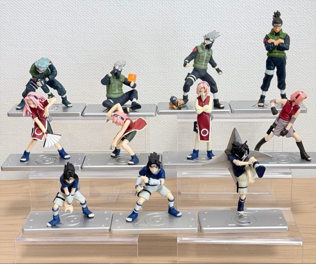 NARUTO⭐︎忍形集⭐︎忍形コレクション⭐︎70体⭐︎未開封有⭐︎ミニフィギュア⭐︎食玩