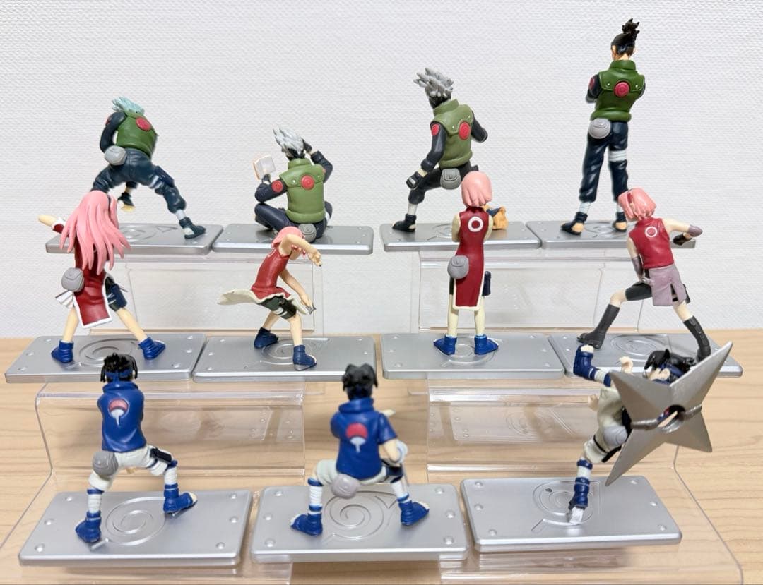 NARUTO⭐︎忍形集⭐︎忍形コレクション⭐︎70体⭐︎未開封有⭐︎ミニフィギュア⭐︎食玩