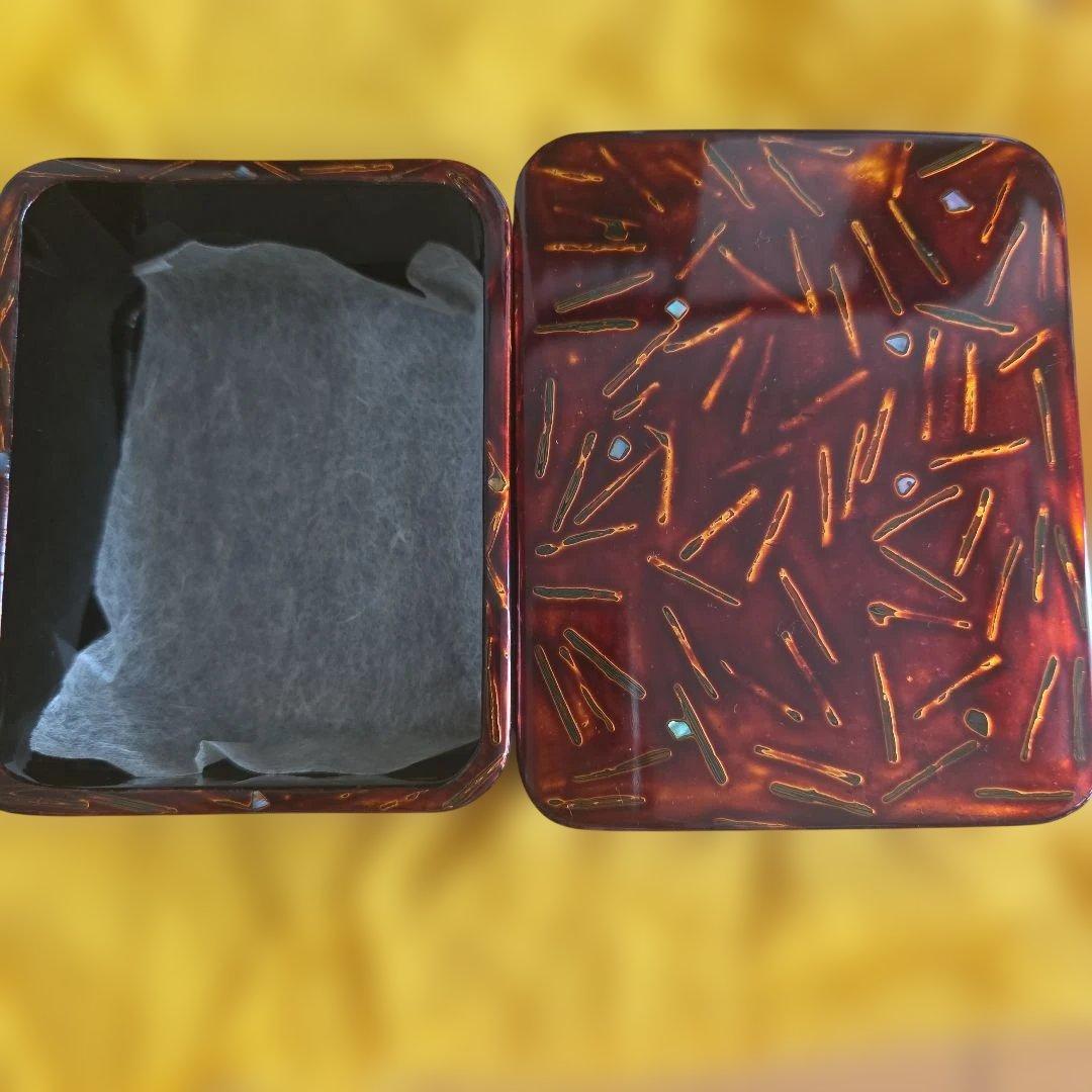 伝統工芸品　若狭塗　宝石箱　慶州