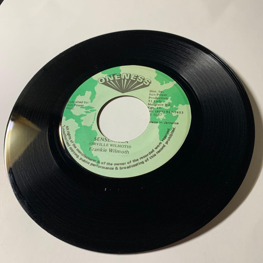 5439 FRANKIE WILMOTT SENSEMILLA レゲエ レコード
