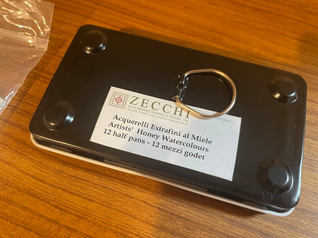 Zecchi Firenze 筆　筆セット　絵の具セット　水彩画