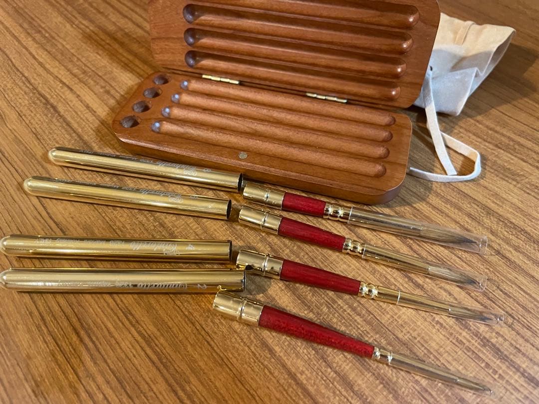 Zecchi Firenze 筆　筆セット　絵の具セット　水彩画