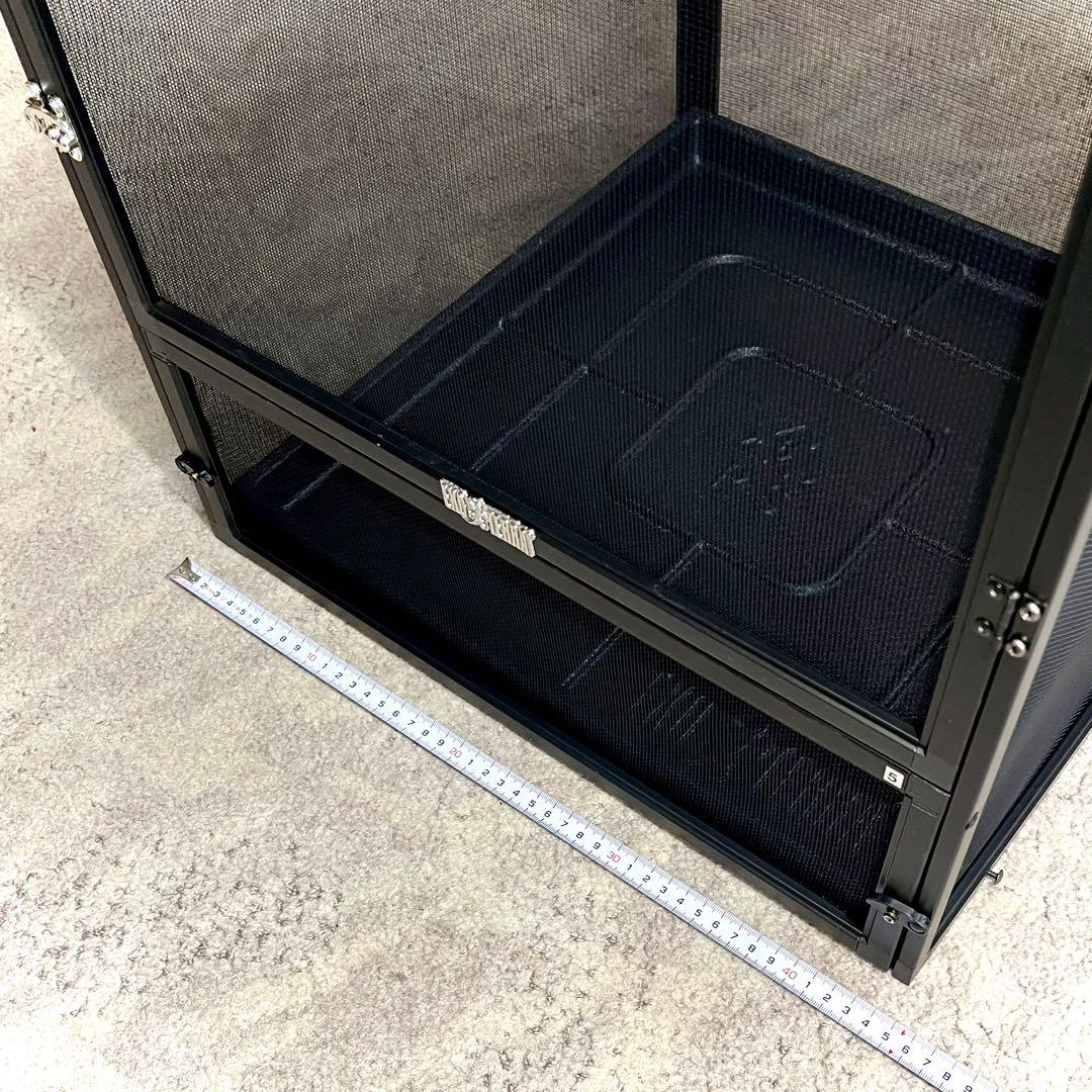 爬虫類 飼育・鑑賞用ケージ⭐️金網メッシュ／45×45×60cm