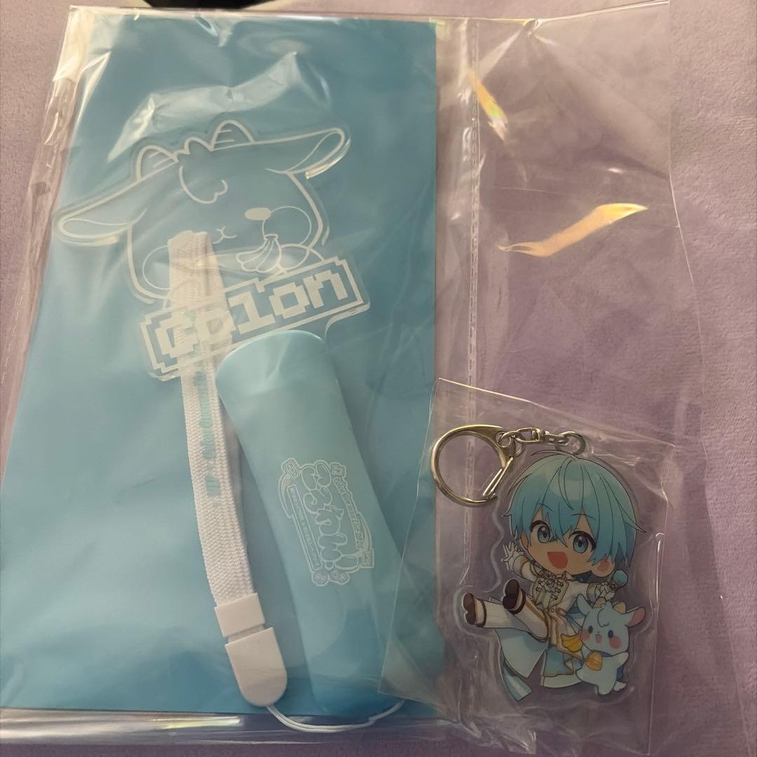 ころわん　アップグレード特典　ペンライト　アクキー　難あり銀テ付き