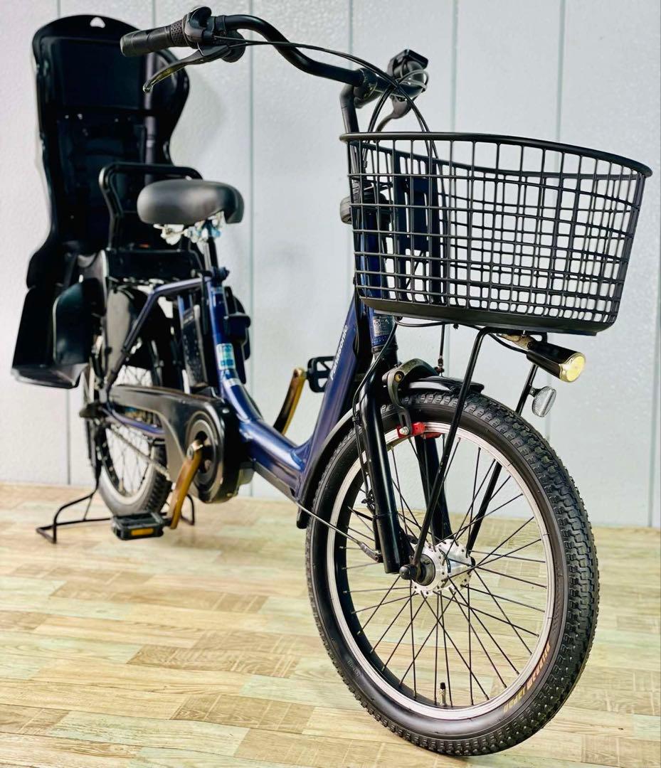2474パナソニック12アンペア　子供乗せ　電動アシスト自転車