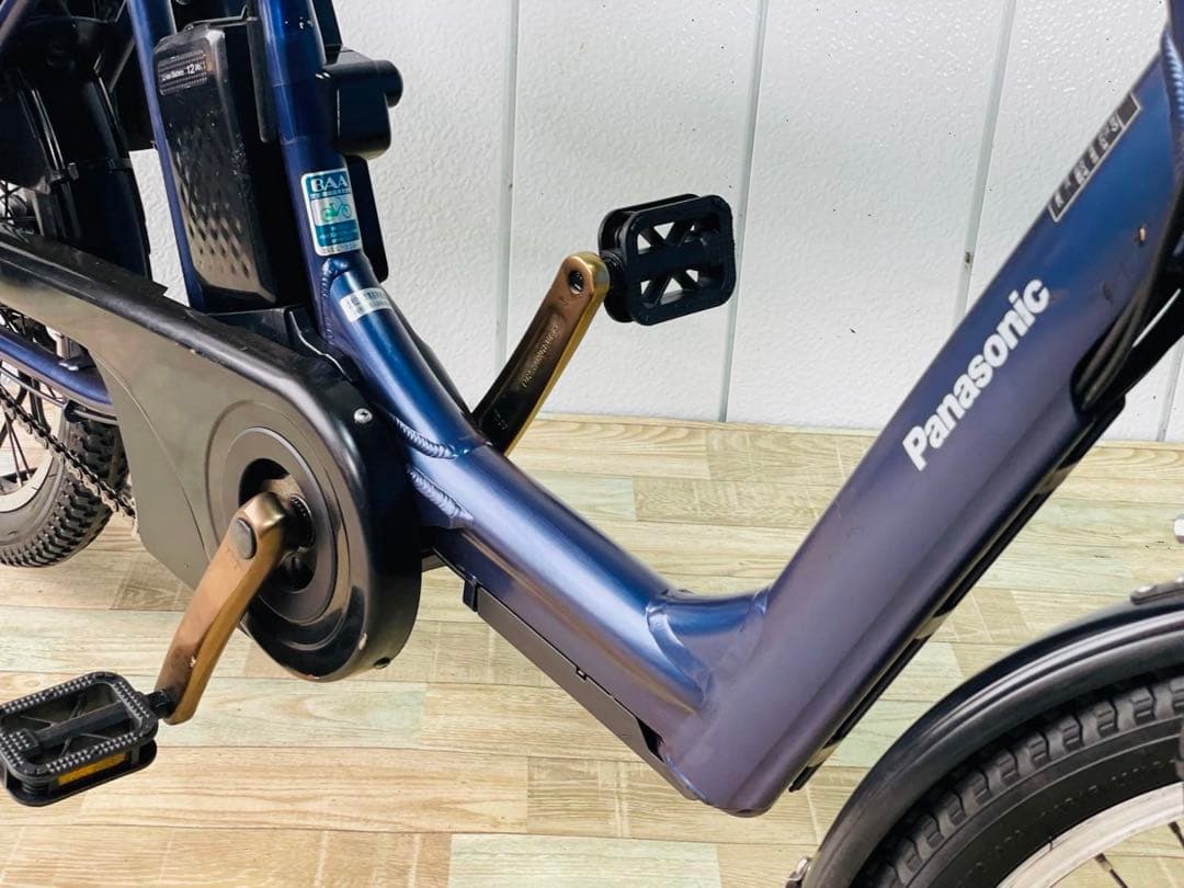 2474パナソニック12アンペア　子供乗せ　電動アシスト自転車