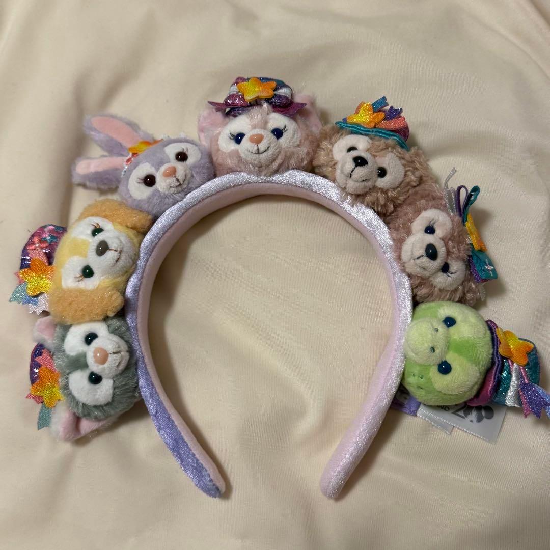 香港ディズニー　ダッフィ　20周年　カチューシャ