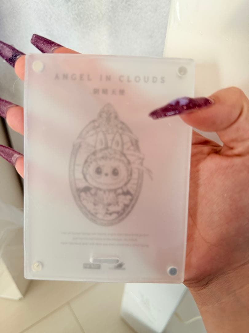 【正規品美品】POPMART ジモモ　エンジェル　茶ジモモ　2体セット　ラブブ