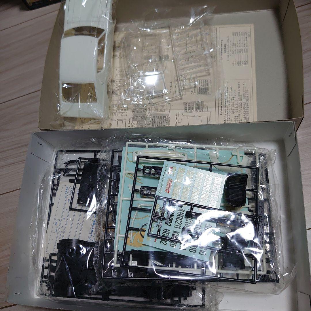 1/24 プラモデル　8台　ブルーバード　スカイライン　シルエット　など