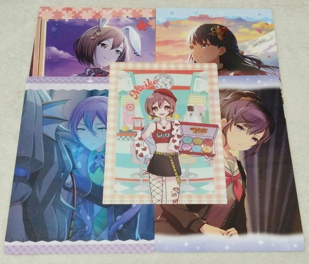 プロセカ まとめ売り 缶バッジ アクスタ 特典 色紙 ウエハース