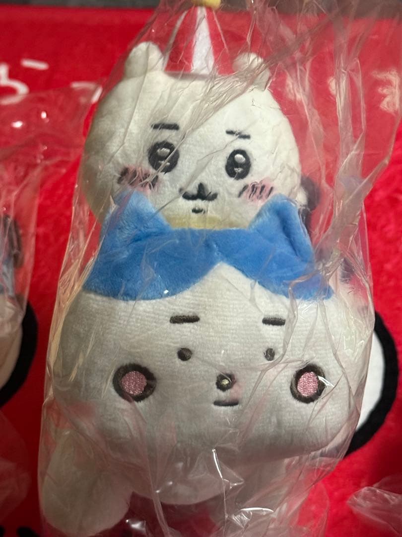 ちいかわ　ぴーぽぽぬいぐるみ　全３種セット