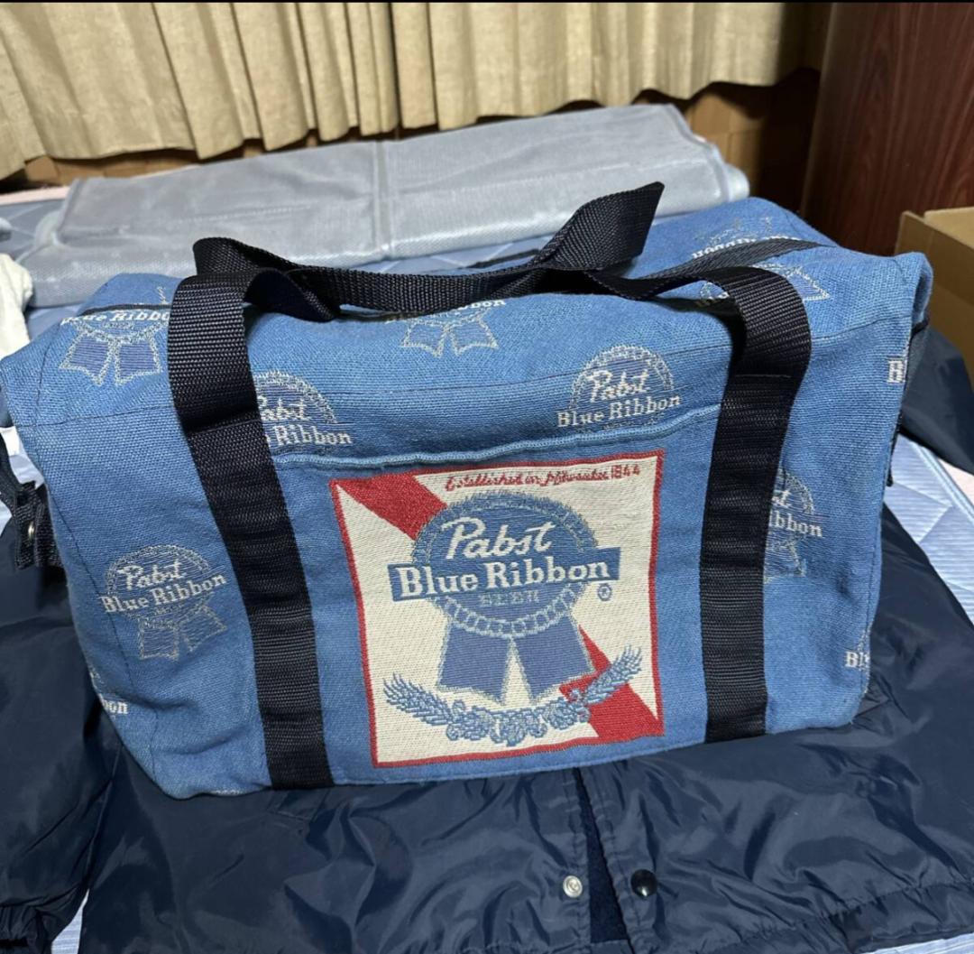 パブストブルーリボン☆キャンバスダッフルバック☆ヴィンテージ☆テンダーロイン西浦