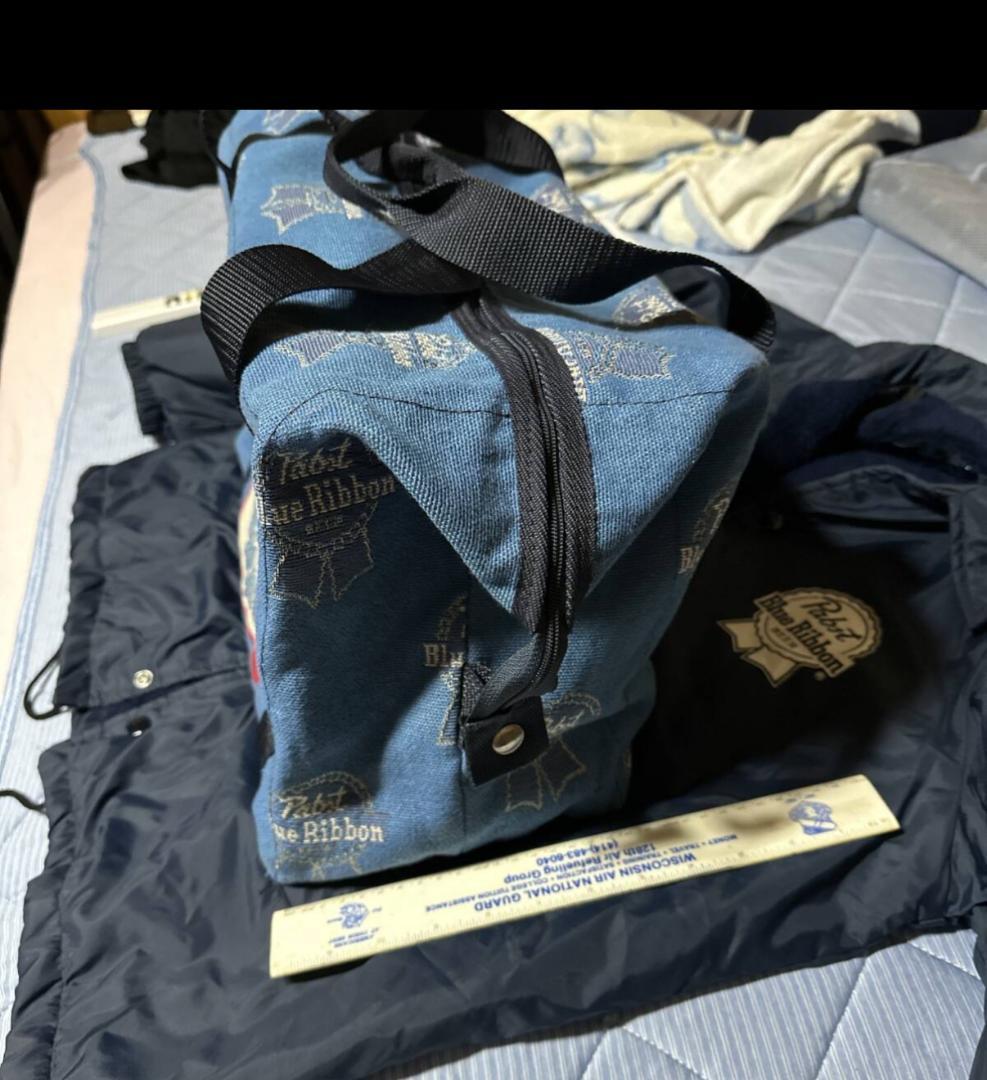 パブストブルーリボン☆キャンバスダッフルバック☆ヴィンテージ☆テンダーロイン西浦