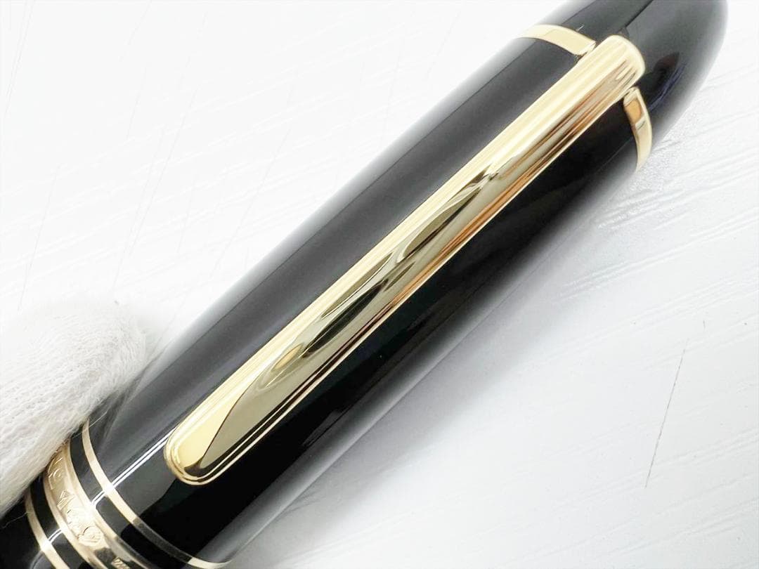 美品　モンブラン　マイスターシュテック　149　万年筆　黒　ゴールド　18K