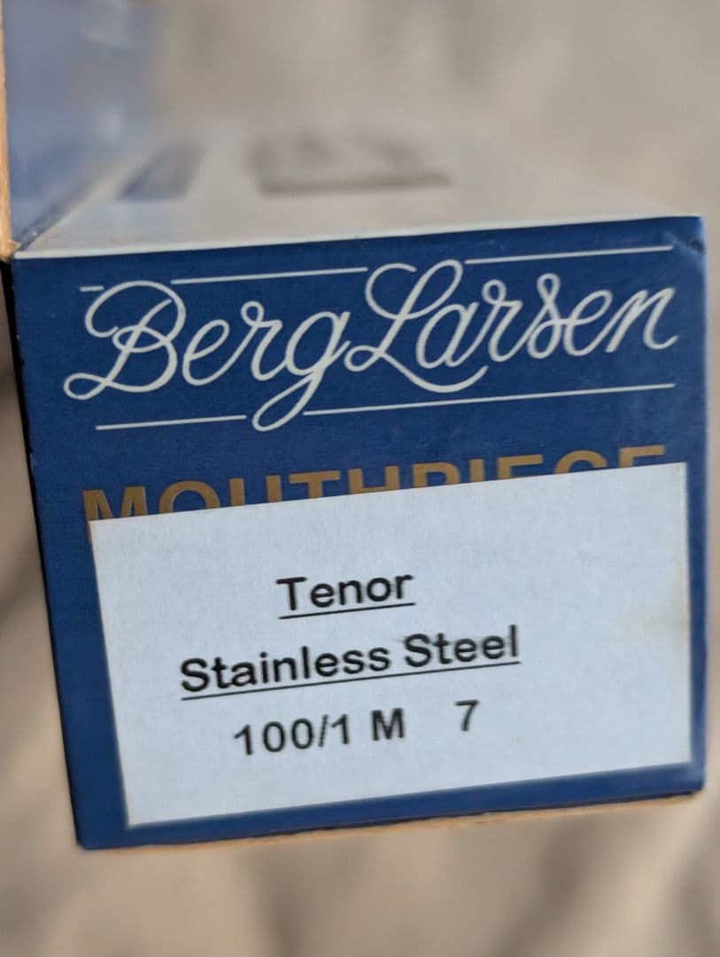 Berg Larsen 100 1M テナーサックスサックスマウスピース