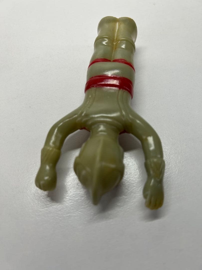 大里玩具　シルバー仮面　指人形　ジャンボ指人形　ソフビ オオサト　当時物