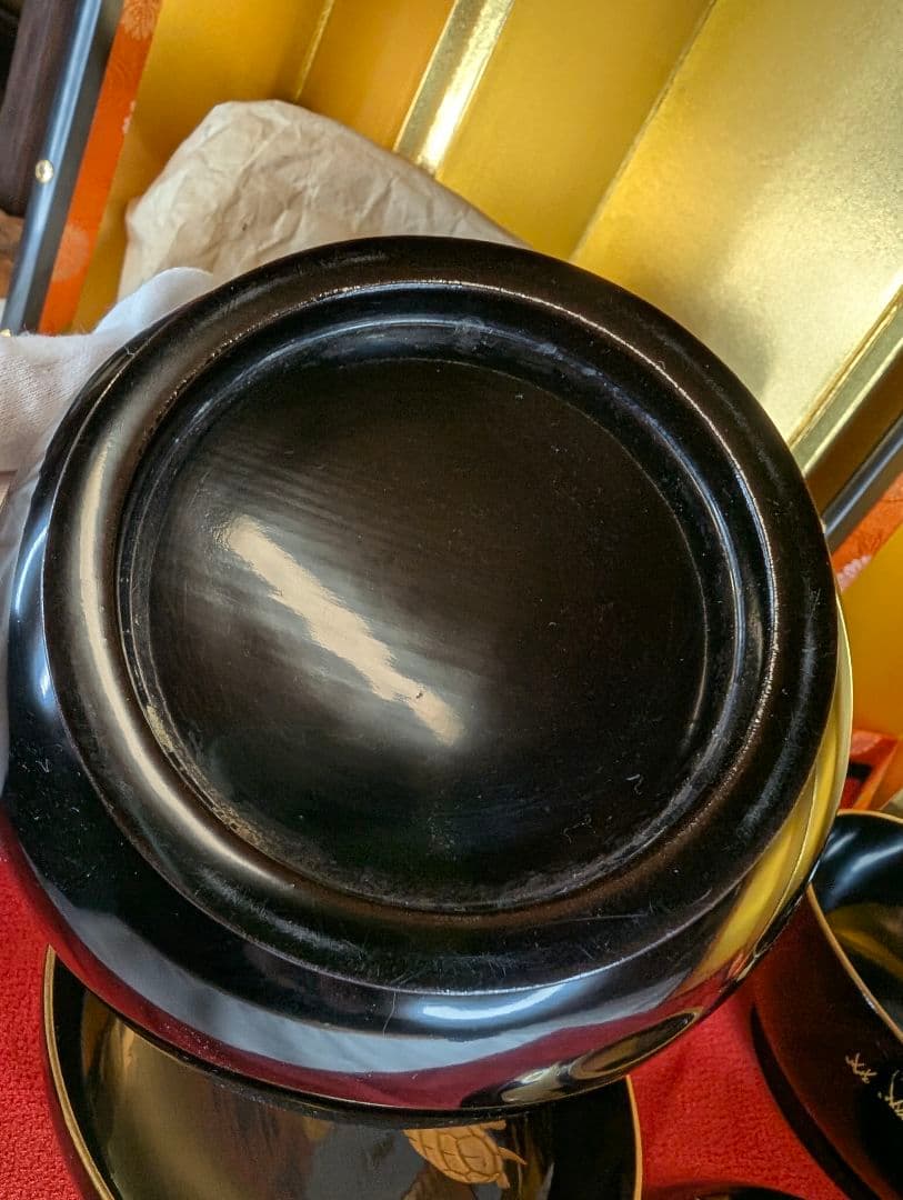 「こちらは専用出品です」明治時代 輪島塗 金蒔絵 椀 2客