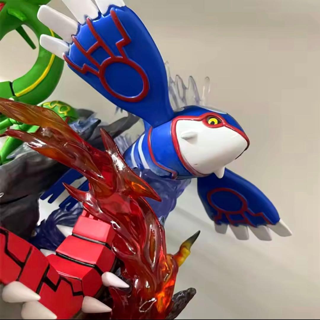 35cm ポケモン レックウザ グラードン カイオーガ フィギュア