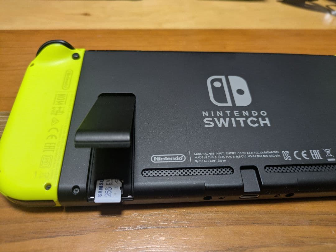 Nintendo Switch 本体 セット 修理済み　microSDカード付