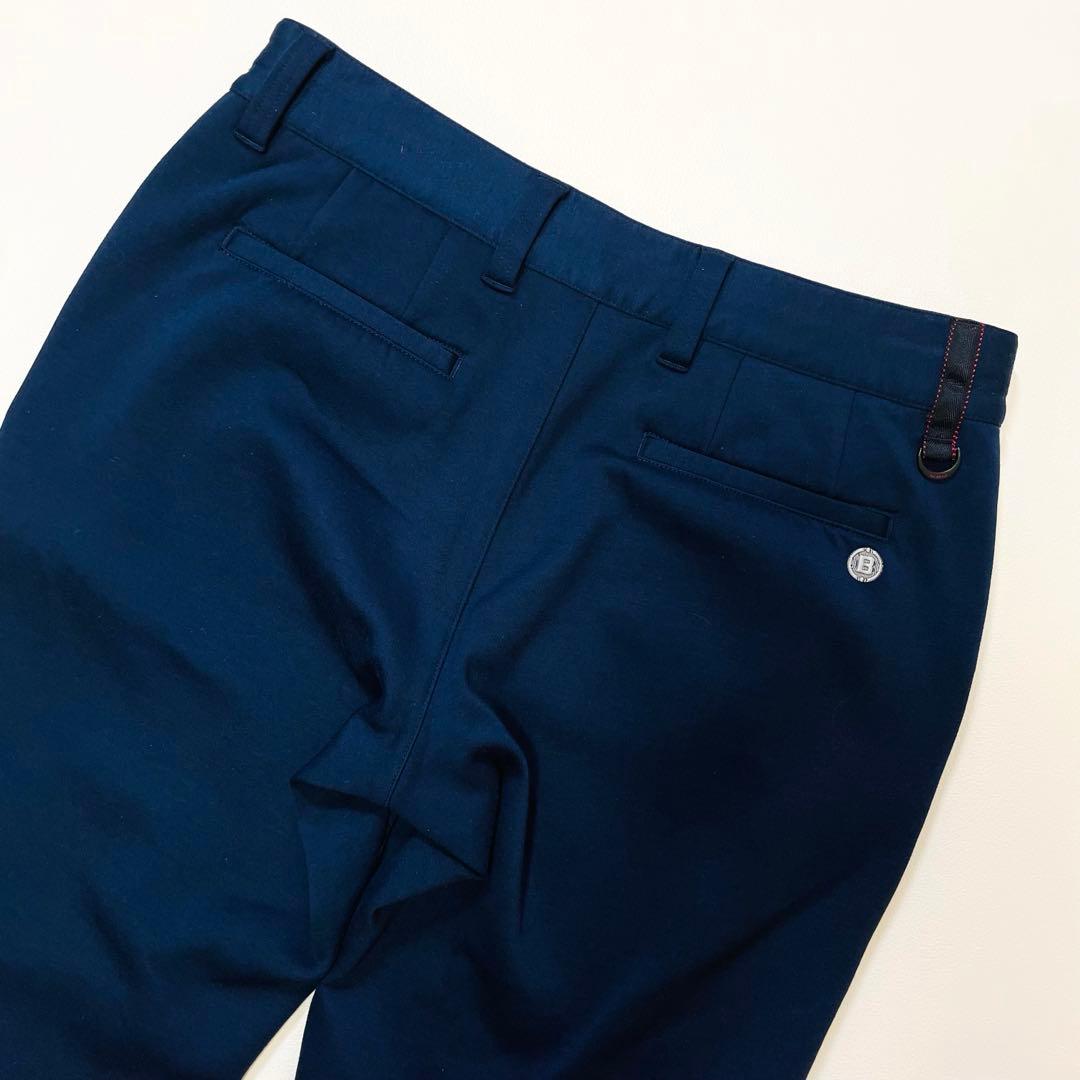 6402【美品】ブリーフィング　ジョガーパンツ　3Dロゴ　2024年製　ネイビー